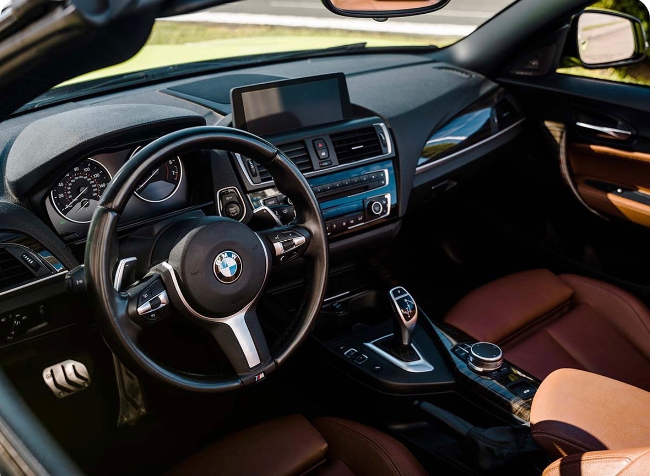 Прокат кабриолета в Геленджике — BMW 2 Cabrio (синий), фото 2