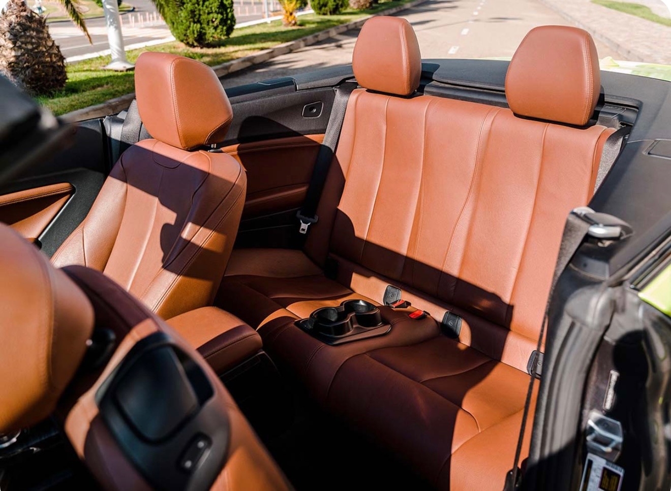 Прокат кабриолета в Геленджике — BMW 2 Cabrio (синий), фото 8