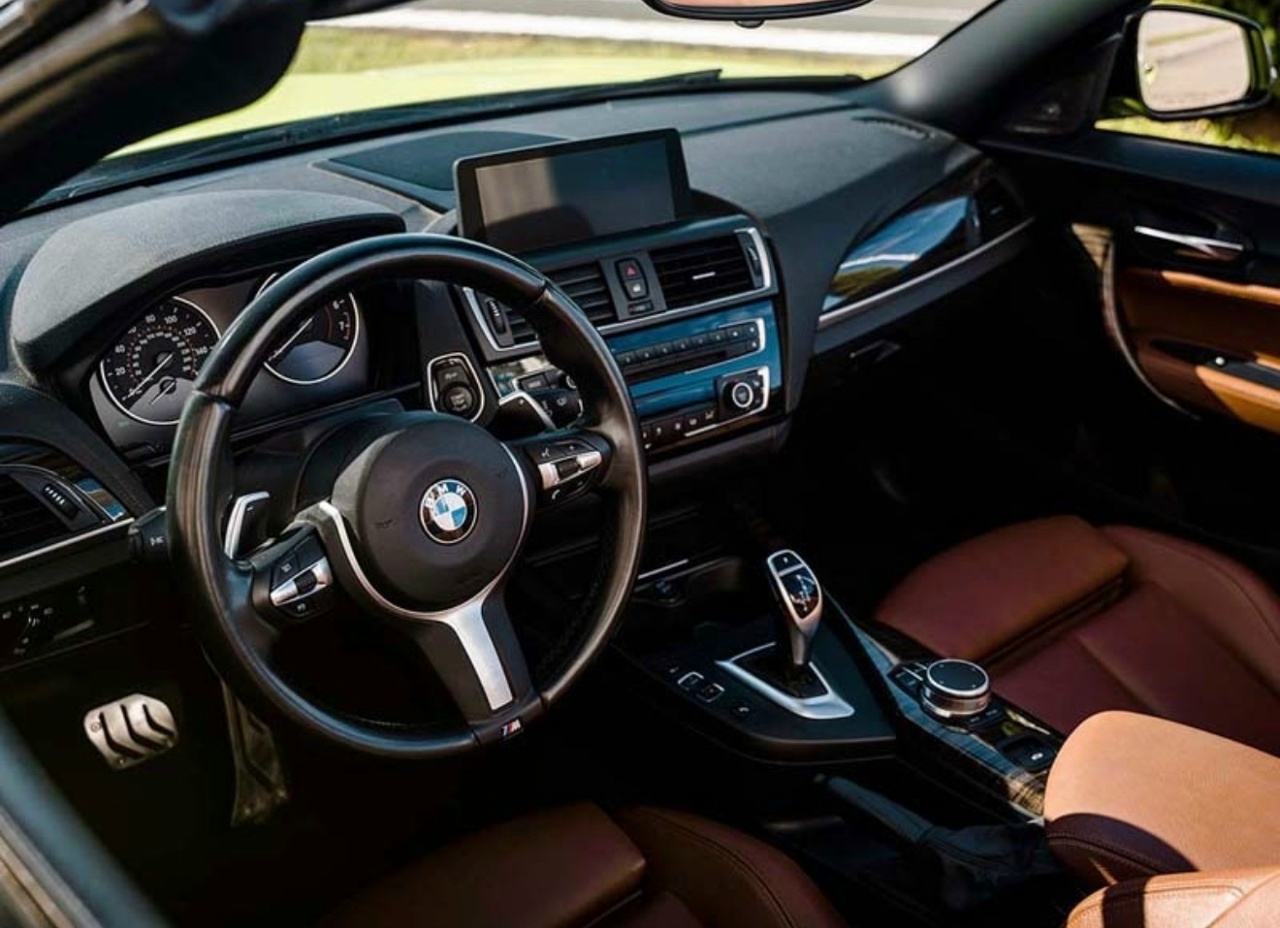 Прокат кабриолета в Геленджике — BMW 2 Cabrio (матовый лайм), фото 2